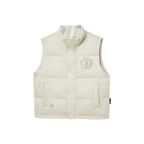 JACK JONES· Джек JONES x NBA Co Брендированный Brooklyn Nets Пуховый жилет Мужской