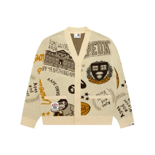 Aape Бежевый IVQ Мужской Трикотаж