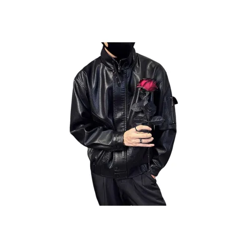 FRQ Черный Унисекс Кожаные куртки