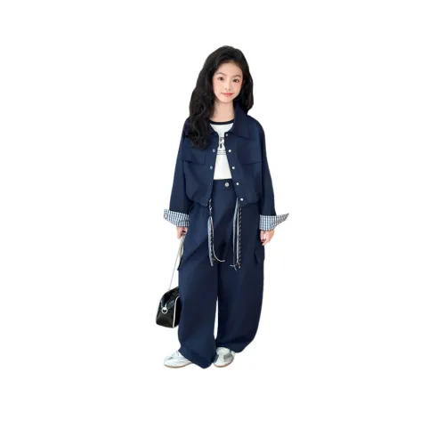 Yunpo Повседневный Спортивный Комплект из Двух Предметов для Подростков