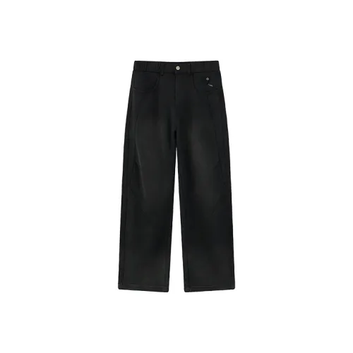 CAISEDI Черные Мужские Джинсы