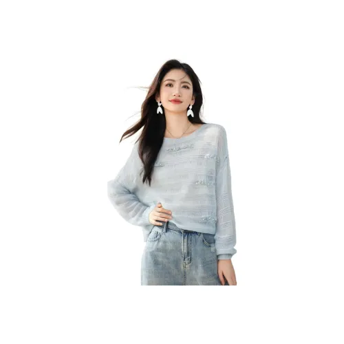 IWZI Туманно-голубой Женский Трикотаж