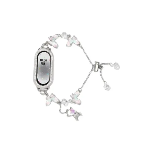 Meihuidoor Ремень Xiaomi Красный Бежевый Совместимость Металл Бусины Материал