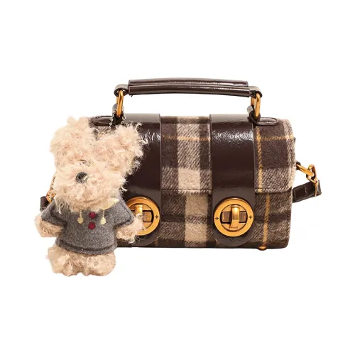 ORANGE BEAN Шерстяная сумка через плечо стандартная женская многоцветная