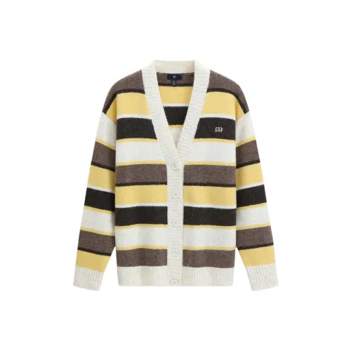 GAP Айвори Белый Пэчворк Женский Трикотаж