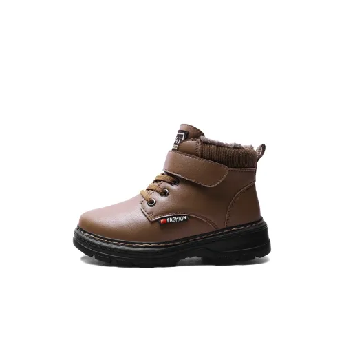 CHAOPAISHA Детские кожаные сапоги High Top Kids