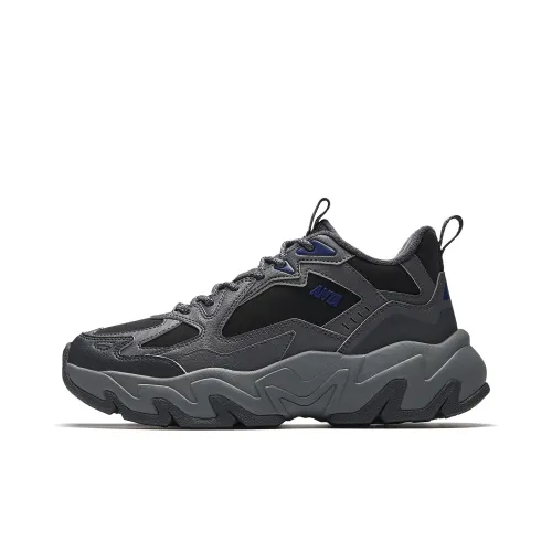 ANTA Универсальная Повседневная Обувь Мужская Основной Черный Песочный Серый Сосна Угольный Серый