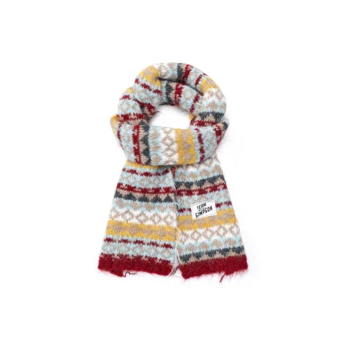 The Simpsons Полиэстеровые трикотажные шарфы Унисекс