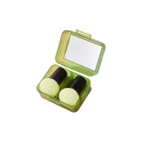 Гриб Голова Розовый & Зеркальце Комбинация, Зеленый