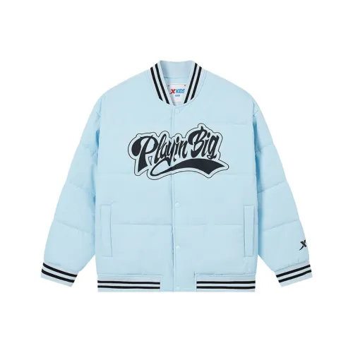 XTEP Хлопковый пуховик 120 175 Cloud Dream Синий Подростки