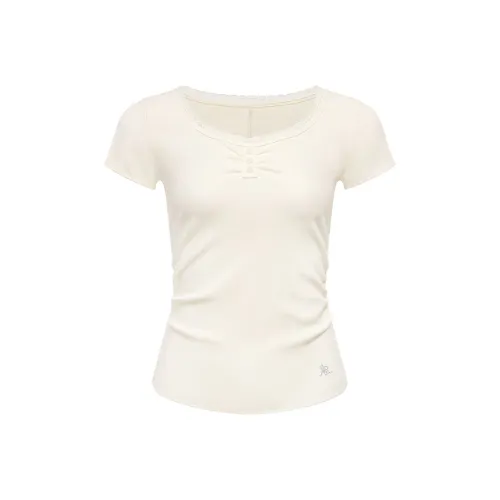 Ariseism Светло-желтые женские футболки T