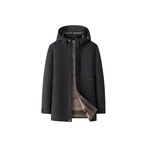 Montagut Мужские черные пуховики