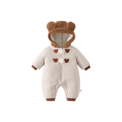 XiaoJinBu Абрикос Малыш Комбинезоны Ползунки