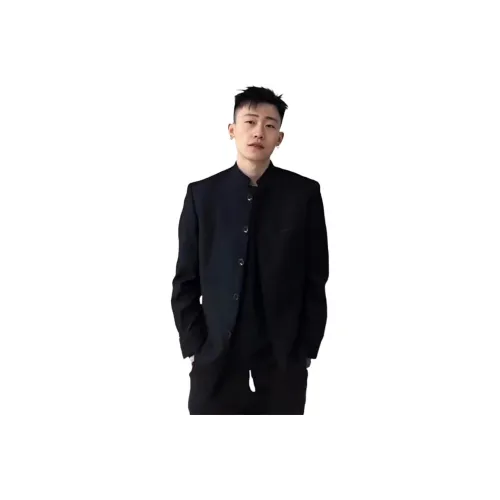 City Hipster Черный Унисекс Костюмы Чжуншань