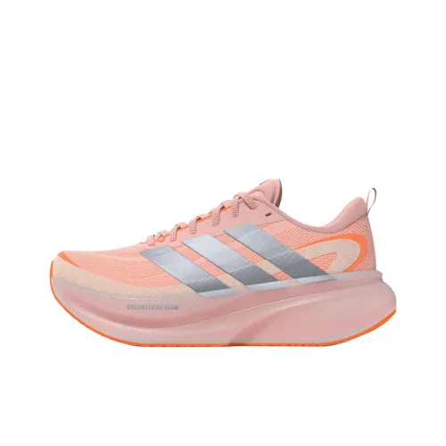Adidas SUPERNOVA Glide Дышащие Беговые Кроссовки Женские Прозрачные Оранжевые