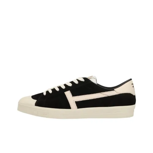 TOM FORD Низкий Топ Стильный Скейтбординг Мужской Черный Белый