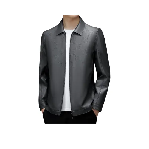 PIERRE CARDIN Кожа Куртка Унисекс