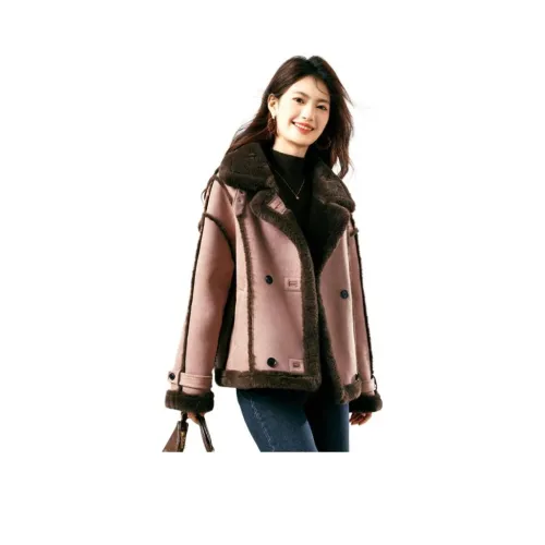 XINFEIYU Вельвет Feel Пальто Женское