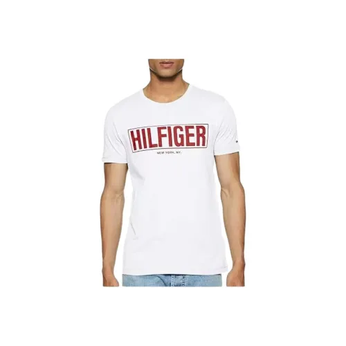 Tommy Hilfiger Белая Мужская T-рубашка