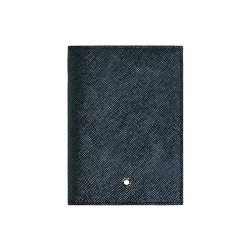 MONTBLANC Кожа Passport HOLDER Мужской Ink Синий