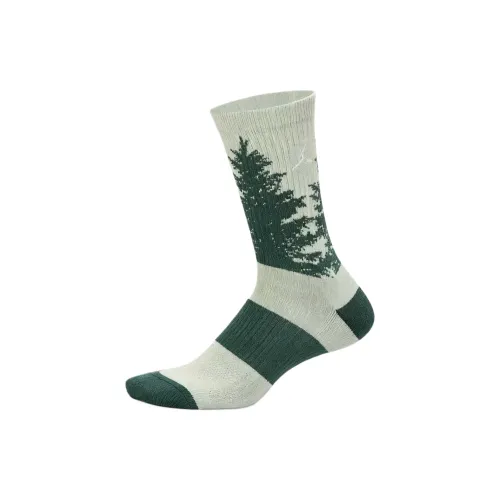 JORDAN Полуночь Зеленый 1 Пачка Унисекс Носки до икры MID