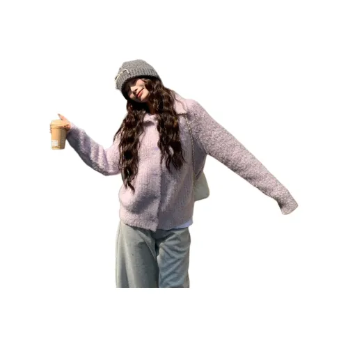 MUCCHIC Фиолетовый Женский Трикотаж