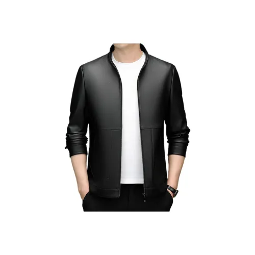 TIFAN Мужские кожаные куртки