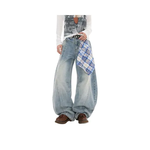 JIARONG Унисекс Джинсы