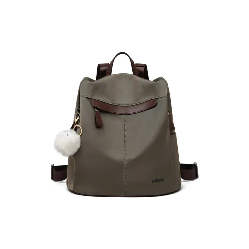 MILLIE'S Ткань Рюкзак Стандартный Женский Слон Серый Черный