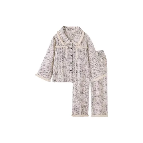 MIMOSA CHUR Кисточка Полосы Женские Пижамные Комплекты