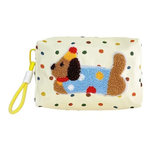 LUODAIS Щенок Большая емкость Портативная Путешественная Сумка для туалетных принадлежностей Сумка для покупок Косметичка Сумка для хранения Милый для Женщин