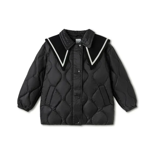 BALABALA Черный 90001 Серый утиный пух Kids Пуховые куртки