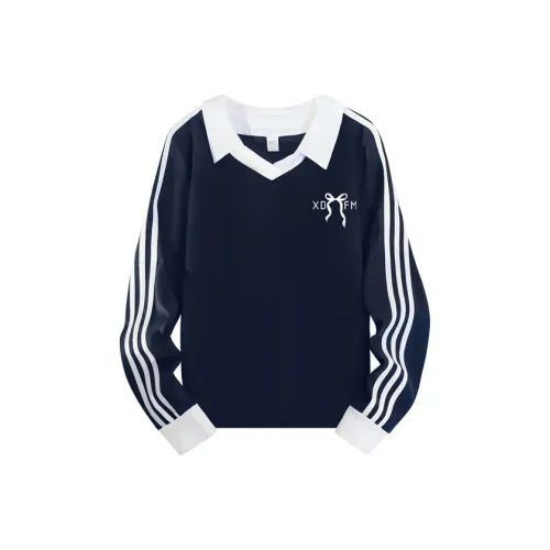 XDFM Темно-синие женские поло