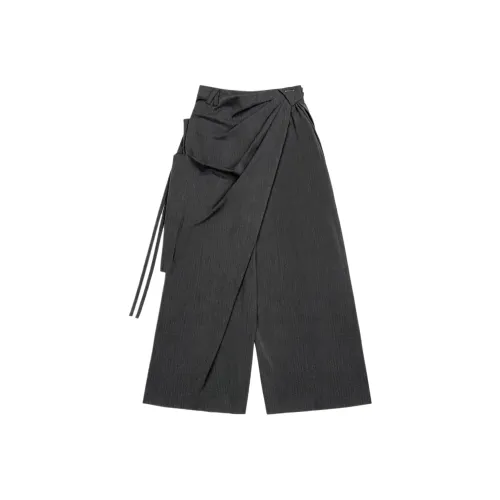 TREEMINGBIRD Драпированный Покрытие Брюки Повседневные Женские