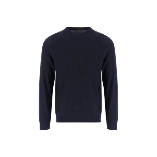 VINCE Морской синий Мужские свитеры