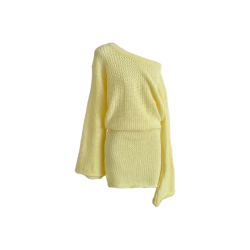 POPO.INFO Длинное платье с длинными рукавами женское