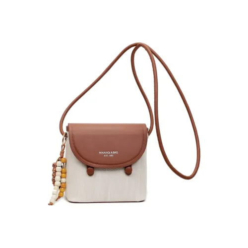 ARTEC ПУ (полиуретан) Сумка через плечо Маленькая Унисекс Экрю Коричневый Бургунди Черный