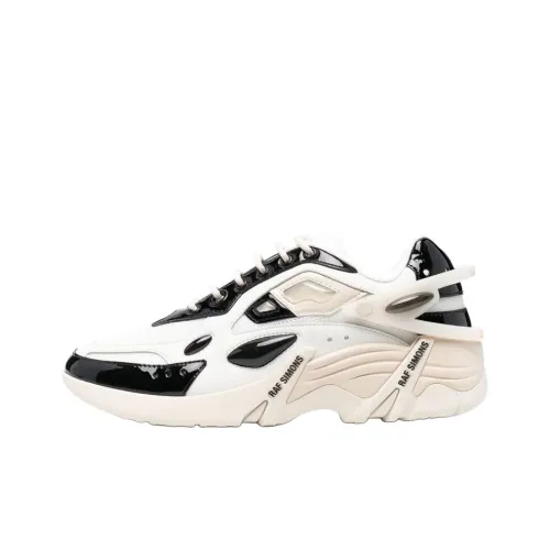 RAF SIMONS Износостойкий Низкий Топ Спортивная Повседневная Обувь Мужская Белый Черный