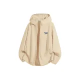 [Двусторонний флис] Светлый бежевый (Синий, серый, ярлык, логотип на груди)