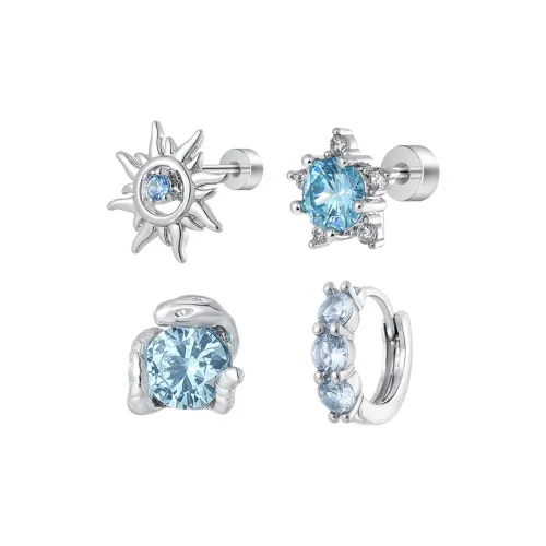 JianKai Серьги из титанового стального сплава Унисекс