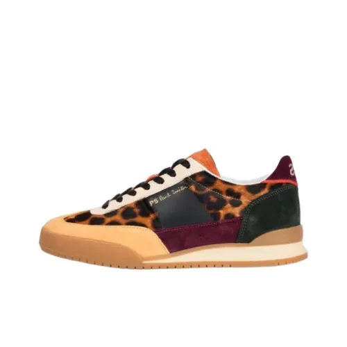 PS By Paul Smith Dover Low Топ Скейтборд Кроссовки Женские Черный Коричневый