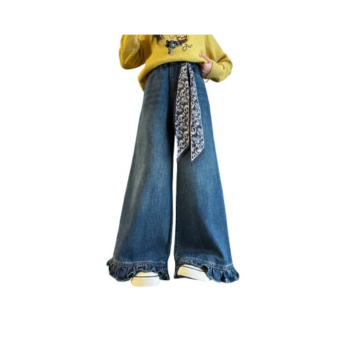 GOYN Повседневные Джинсы Весенние Осенние Синие Подростки