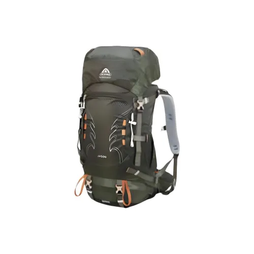 AIONE Альпинистский рюкзак для активного отдыха сумка нейлон 35+5 л армейский зеленый унисекс