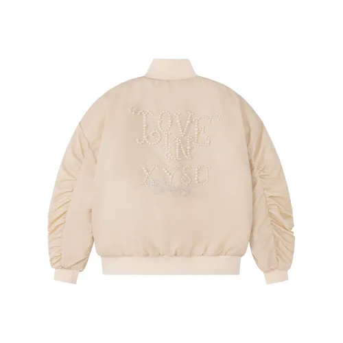 XINYINSU Светлый хаки Унисекс Куртки