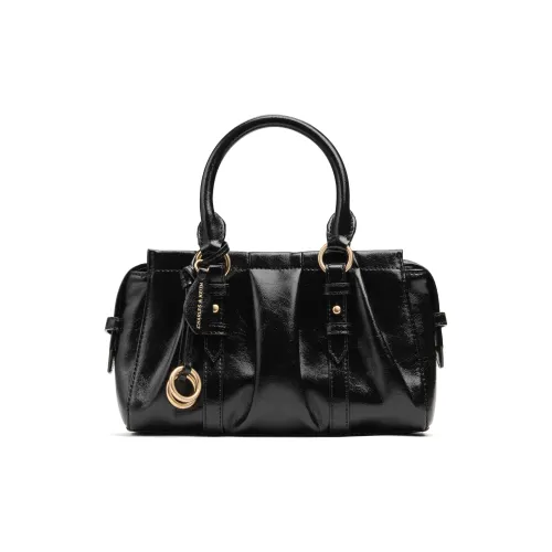 CHARLES KEITH ПУ (полиуретан) Сумка Маленькая Женская Черная