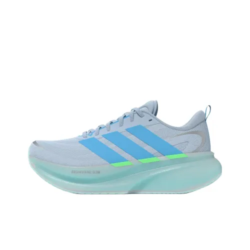 Adidas SUPERNOVA Glide Дышащие Беговые Кроссовки Женские Синие
