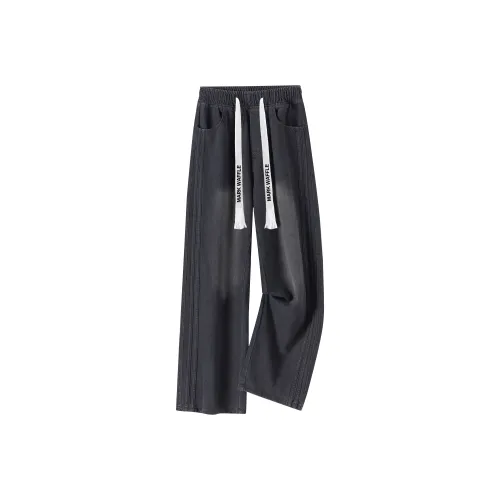 MARK WAFFLE Унисекс Джинсы