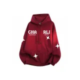 Бордовый (Белый логотип) (Основной однотонный)