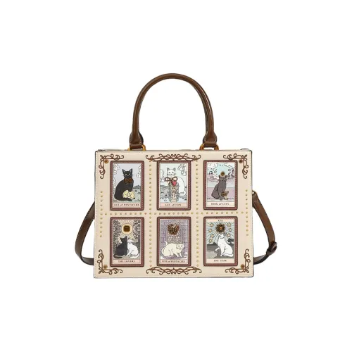 OUBOTE Коровья кожа Одно плечо Сумка Стандартный Женская Белый Черный