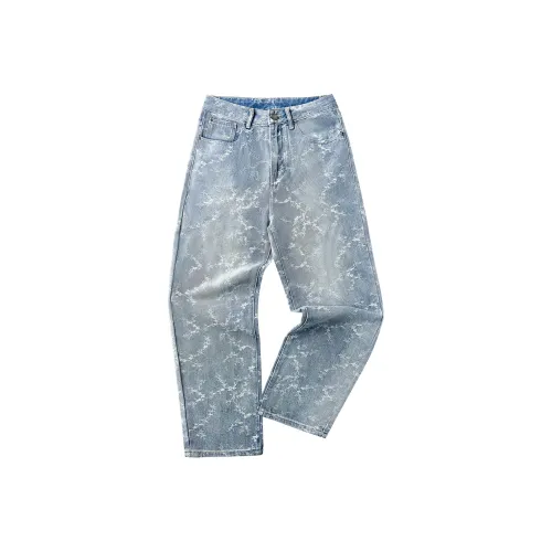 GROUND(ZER)O Унисекс Джинсы